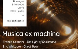 affiche musica ex machine